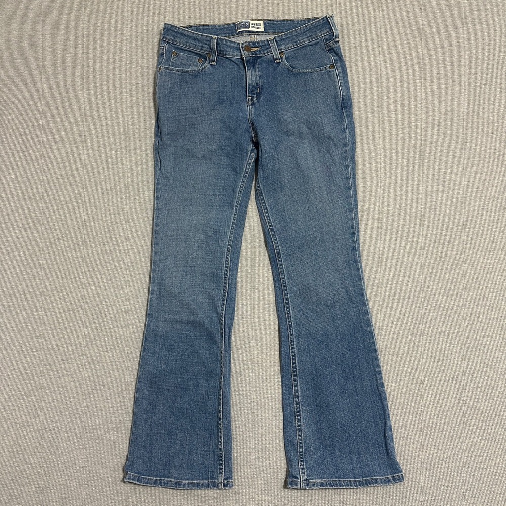 Signature by Levi Strauss & Co Low Rise Bootcut Jeans Blue Medium Wash Womens 6